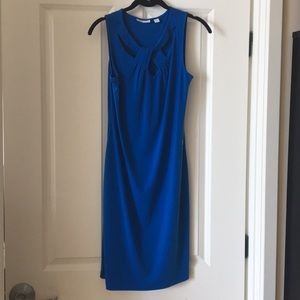 NEVER WORN! Blue thick strapped dress